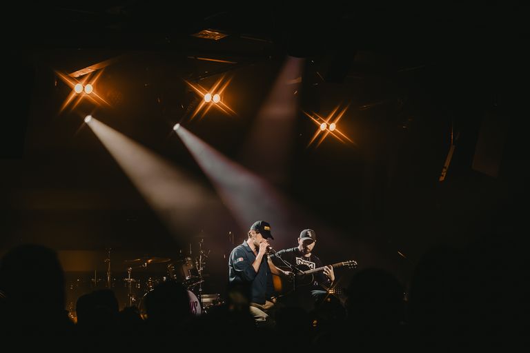 The Rubens performing live at The Gov in Adelaide